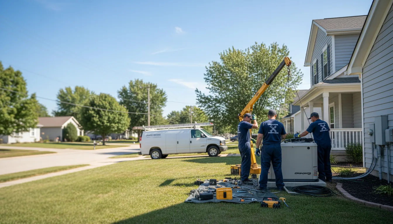 Generator Installation in Fithian, IL near me